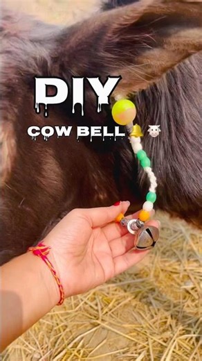 DIY Cow Bell At Home | Easy To Make | #diy #cowbell #trendingshorts #youtubeshort #viralshort