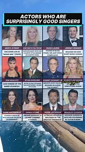 34K views · 76 reactions | When the screen sizzles and the voice slays — actors who surprise us with k!ller vocals!  Which star’s hidden singing talent blew you away?  Follow for more surprise talents! #SingingStars #HiddenVocals | Mommy Jen | Facebook