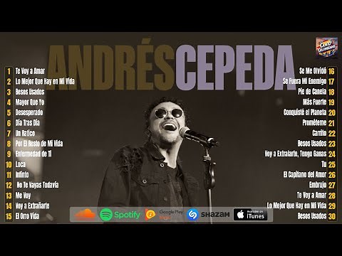 Andrés Cepeda 2025 MIX - Mejores canciones de Andrés Cepeda 2025 - Álbum Completo - [1 HORA]