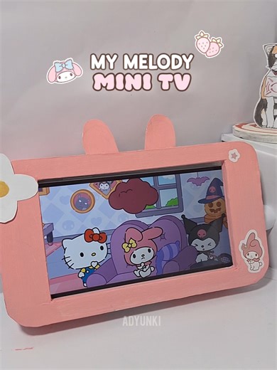 DIY Mini TV with My Melody Design