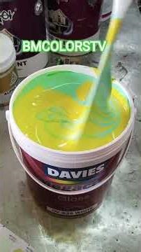 my way color Davies gloss latex paint