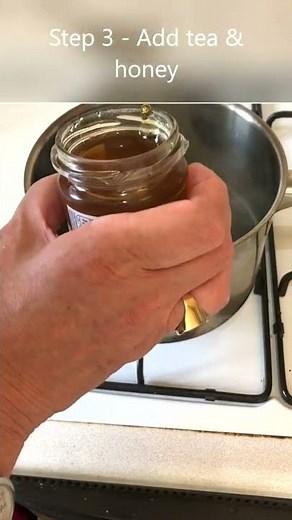 Cinnamon basil iced tea
