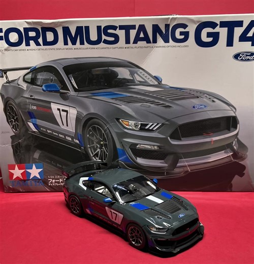 Tamiya Mustang GT4 #tictok #ticktock #auto #mustang #scalemodel