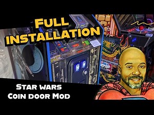 Retro530 Coin Door Installation + Cabinet Mod Showcase of 2019 Arcade1Up Star Wars
