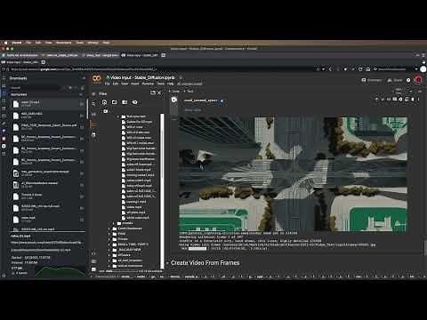 Video Input to Deforum Stable Diffusion Google Colab Notebook
