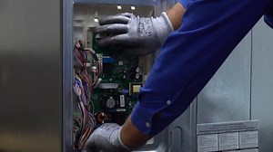 It's easy to replace the broken electronic control board on the back of your refrigerator when you follow the steps in this DIY video. https://bit.ly/3tJV8SO #fixit #diy #refrigeratorrepair | Sears PartsDirect