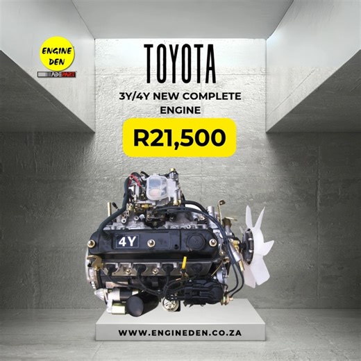 11K views · 41 reactions | Toyota 3Y/4Y New Complete Engine – R21,500...