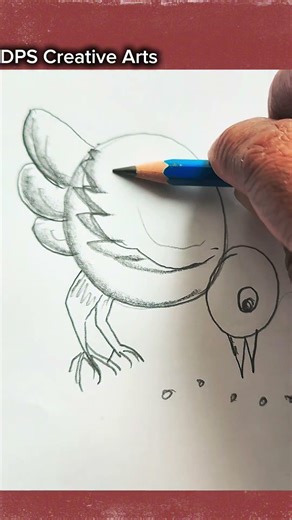 Easy Bird Drawing