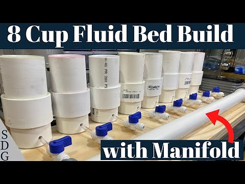 How to Make a GIANT 8 Cup Fluid Bed to Paint Jigs!