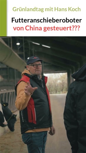 Futteranschieber von China gesteuert? Futteranschieberoboter fuhr IMMER zur Ladestation | #farming