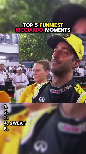 Top 5 Funniest Daniel Ricciardo Moments in F1