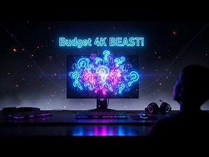 Top 5 4K Gaming Monitors in 2025 | Budget & Powerful!