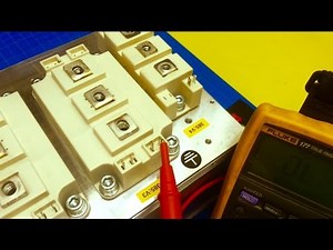 How to Test IGBT Bricks - DMM Test & Lamp Test [KTFG 179]