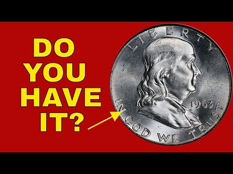 How valuable can a 1963 half dollar be? Franklin Half dollars worth money!