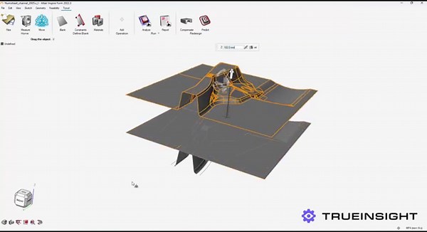Multistage Stamping and Springback with Altair Inspire Form