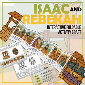 Isaac and Rebekah Instant Download, Great for Christian Kids, Homeschooling, Sunday School Lesson, Bible Studies, Youth Group, and VBS - Etsy