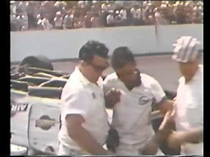 1960 NASCAR Southern 500 - *FATAL* Pit Accident After Bobby Johns Flipped Into Pit Wall