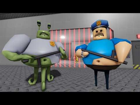 BARRY'S PRISON RUN! ALIEN HARD MODE - All Items & Morphs Unlocked!!