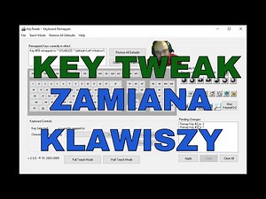 ZAMIANA KLAWISZY W PROGRAMIE KeyTweak