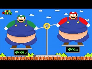 Doki Mario: Fat Mario and Fat Luigi Transform in Super Mario Bros.