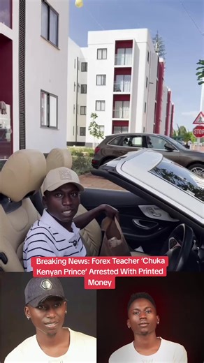 Breaking News: Forex Teacher ‘Chuka Kenyan Prince’ Arrested With Printed Money #viral #trendingnow #FYF #breakingnews