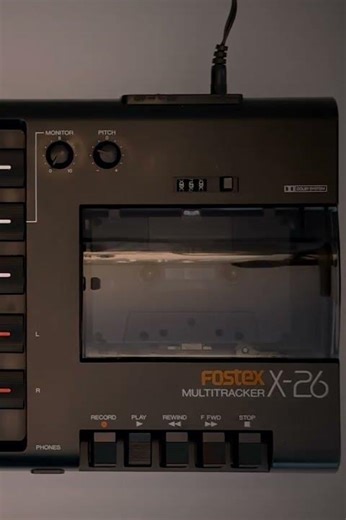 Fostex X-26 the beauty of tape and pitch changes
