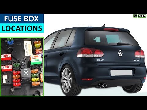 VW Golf Fuse Box Location and how to check fuses on VW Golf