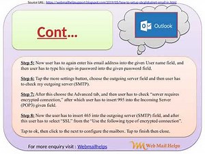 How to Setup Sbcglobal.net Email in Microsoft Outlook?