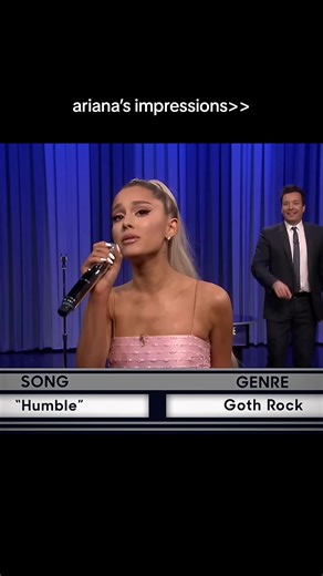 Ariana Grande Impressions on Jimmy Fallon