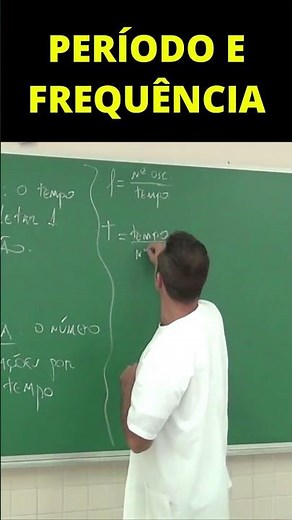 SIMPLE PERIOD AND FREQUENCY | Professor Octávio #shorts