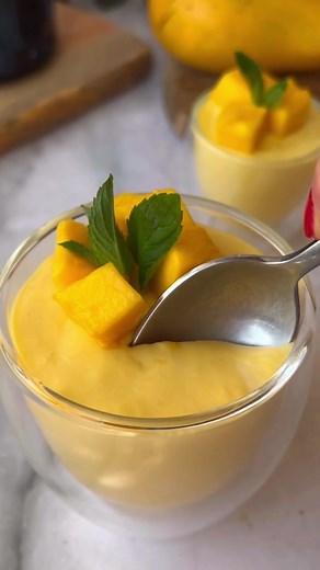 Delicioso Mousse de Mango: Fácil y Rápido