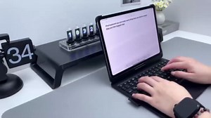 BABG TouchPad Keyboard Case for iPad 10th Generation&iPad 11th(A16,2025),iPad Air 11（M3,M2/iPad Pro 11 inch Keyboard&iPad Air 5th/Air 4th Keyboard, 360°Swivel,7 Use Modes,Rainbow Backlight- Black