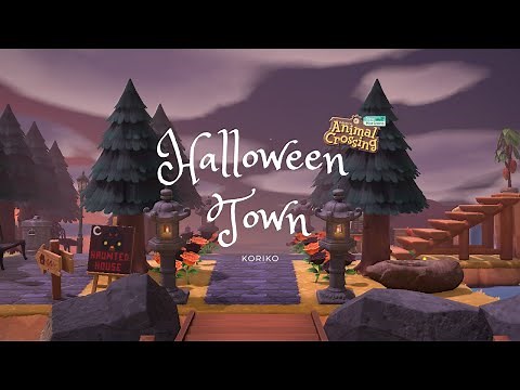 Halloween Theme Island Tour | Animal Crossing New Horizons