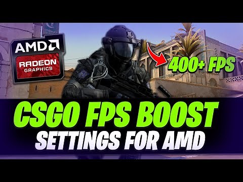 🔧AMD Radeon Best Settings For CSGO ✅ Dramatically CSGO FPS Boost Guide 2021
