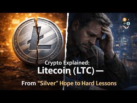 🪐 Crypto Explained Litecoin LTC — From “Silver” Hope to Hard Lessons #CryptoExplained