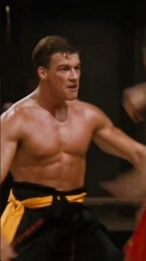 This 25 Second BLOODSPORT Clip is PURE SAVAGE 🤯 (Van Damme) #shorts #vandamme #jcvd #80smovies #edit