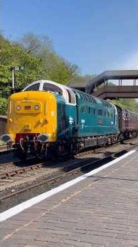 Deltic | Class 55 | Severn Valley Railway | #railway #shorts #train #loco #svr #deltic