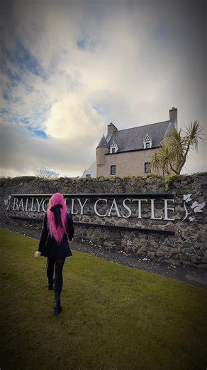 Would you spend the night in one of the most haunted castles in Ireland? 👻 I stayed at @ballygally_castle_official with @tourismireland and let’s just say… the hauntings lived up to the hype 🫣 | WitchVoid