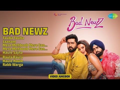 Bad Newz | Video Jukebox | Tauba Tauba | Jaanam | Mere Mehboob Mere Sanam