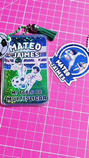 Tabla de multiplicar, personalizada, enmicada