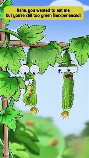 Why Cucumbers Have SPIKES! 🥒😂 | Funny 2D Animation Explained