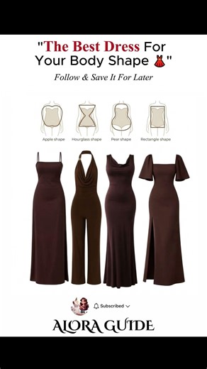The BEST Dress For Your Body Shape! 👗✨ | ALORA Guide #fashion #ootdguide #fashiontips