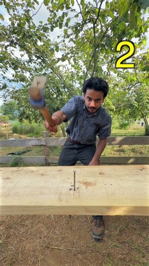 The Nail Challenge in the Countryside 🔩😂