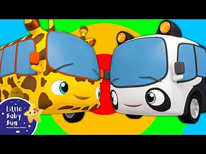 10 Little Buses + Different Types Of Buses | | 🚌Wheels on the BUS Songs! 🚌 Nursery Rhymes for Kids
