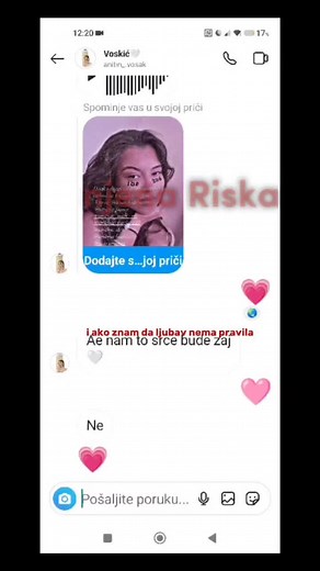 moja samo moja @Anitin vosak🤍 OBOŽAVAM teeeee 💓