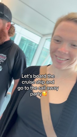Let’s board the cruise ship and go to the sail away party! #travelingwifelife #fulltimervliving #cruise #carnivalcruise | Michelle Coughran