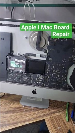 Apple I Mac Mother Board repair Is Your Apple not turning on solved #macrepair #chiprepair #apple