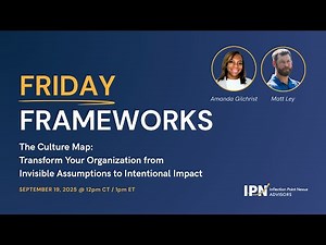 Friday Frameworks | Culture Map