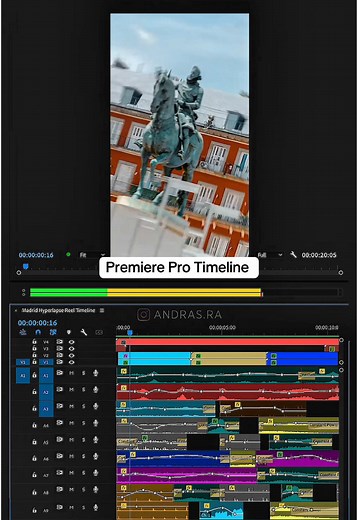 Madrid Hyperlapse: Mastering Premiere Pro Techniques