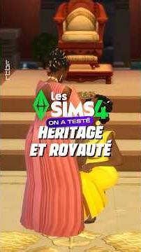 On a testé le dernier DLC des #Sims4 et tu peux enfin rejoindre la royauté ! 👑